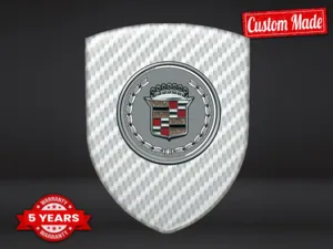 Cadillac Calcomanía Silicona Logo Cúpula Deporte Edición Limitada ST